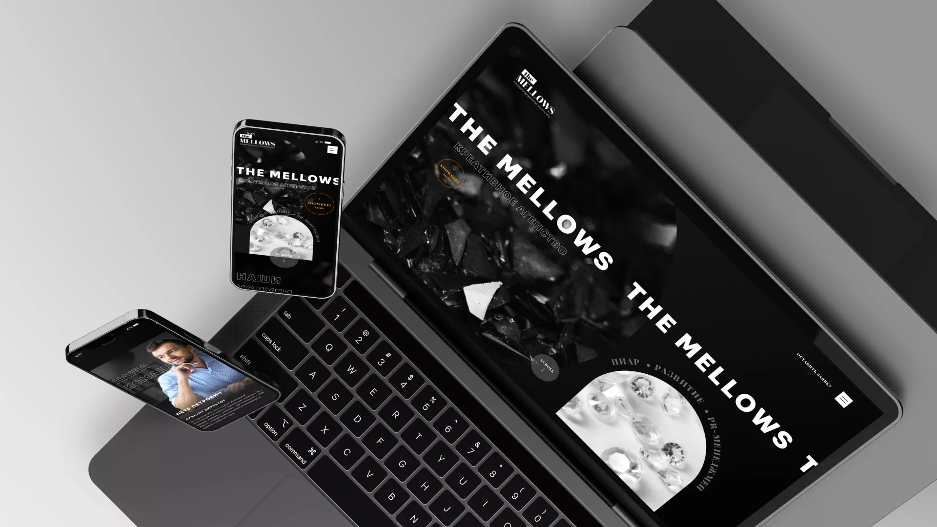 Разработка сайта креативного агентства «The Mellows» в Фурманове