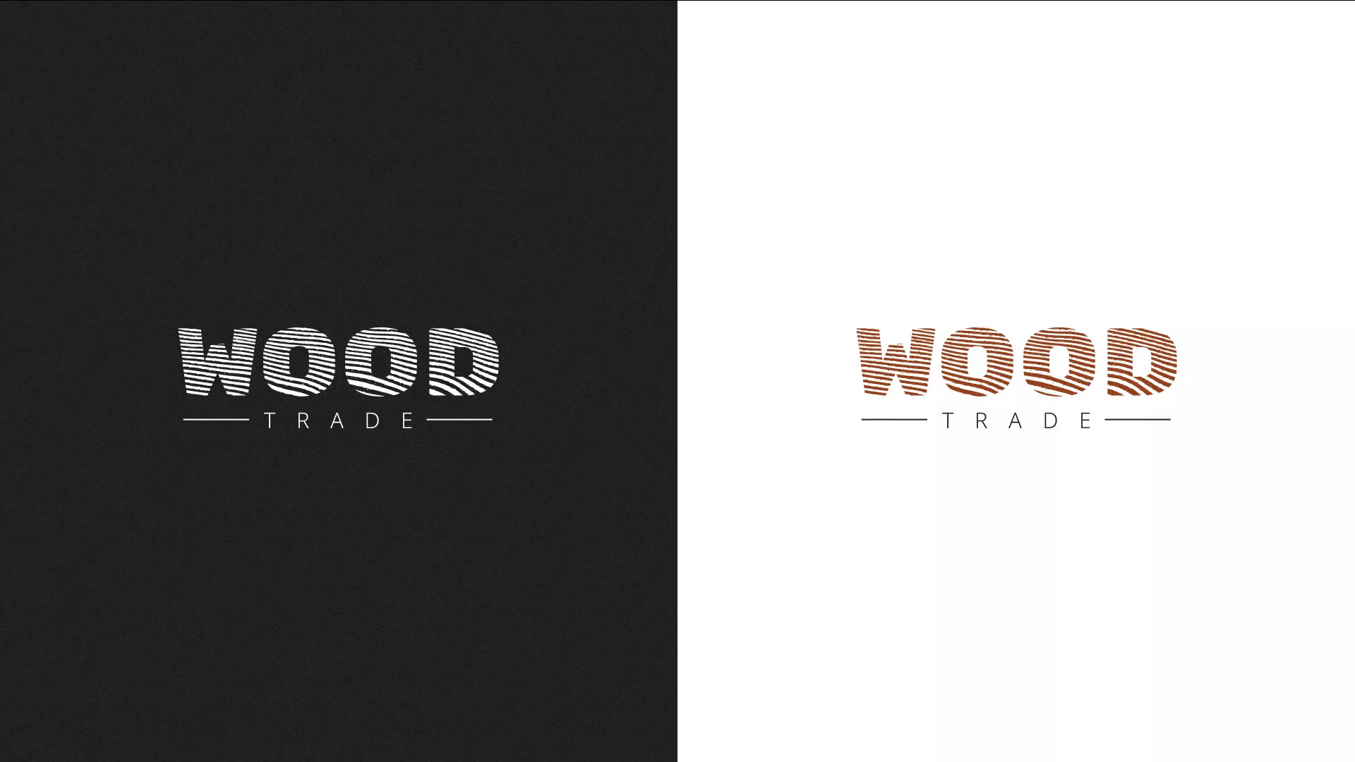 Разработка логотипа для компании «Wood Trade» в Фурманове