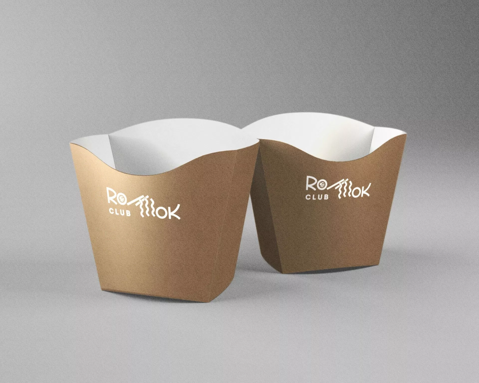 Создание дизайна упаковки суши-бара «Roll Wok Club» в Фурманове